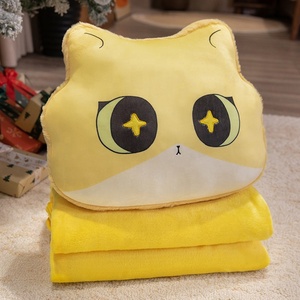 Almohada de Peluche Personalizada con Forma de Gato, Cojín Suave y Adorable con Ojos Estrellados, Almohada Decorativa para Niños y Adultos, Decoración de Dormitorio - Product Image 3