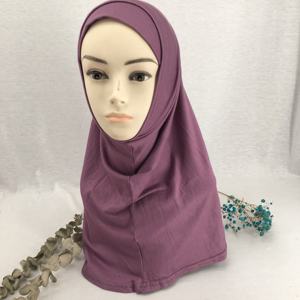 School Muslim Children Scarf Comfortable 2PC Instant Headscarf Luxury Girls <strong>Amira</strong> <strong>Hijabs</strong> - Product Image 5