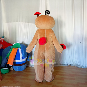 Costume de mascotte de <span class=keywords><strong>champignon</strong></span> en peluche personnalisable avec option pour logo personnalisé parfait pour le marketing de marque et les activités thématiques - Product Image 4