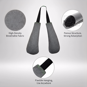 Sac désodorisant FYD en charbon <span class=keywords><strong>de</strong></span> bambou pour gants <span class=keywords><strong>de</strong></span> boxe, 75g*2, absorbeur d'humidité et d'odeurs pour salle <span class=keywords><strong>de</strong></span> bain et toilettes - Product Image 1