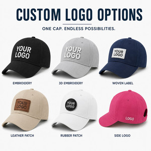 Custom Logo 6-Panel Baseball Cap Unisex Classic Everyday Adjustable Cotton Sun <b>Hat</b> Wholesale 11 Colors White Ebony - Product Image 2