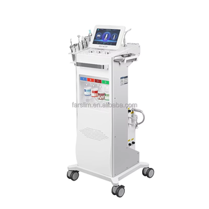 เครื่องทำทรีทเมนต์หน้าแบบตั้งพื้น 10 in 1 ผลิตจากสแตนเลส พร้อมฟังก์ชั่นออกซิเจน, ไมโครเดอร์มาเบรชั่น, TDA, EMS สำหรับทำความสะอาดผิวหน้า ลำคอ และผิวกาย - Product Image 4