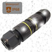 Boîte de jonction étanche, connecteur de câble extérieur, nouveau connecteur IP68, coupleur à manchon externe 5mm-14mm