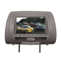 Ecran de voiture, moniteur DVD de 7 à 9 pouces, oreiller avec fermeture éclair, repose tête, pour le véhicule le plus populaire