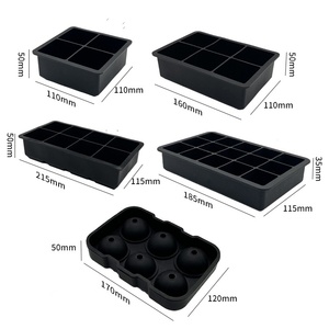 <span class=keywords><strong>Moule</strong></span> de hockey sur glace <span class=keywords><strong>en</strong></span> <span class=keywords><strong>silicone</strong></span> 6 carrés et circulaires écologique <span class=keywords><strong>Moule</strong></span> à glaçons 15 carrés Boîte de fabrication d'aliments 37 carrés Outils de crème glacée - Product Image 4