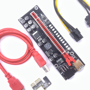 Better 10 Capacitance PCI-E V011-PRO <span class=keywords><strong>Riser</strong></span> ส่วนประกอบอิเล็กทรอนิกส์ปรับปรุงคุณสมบัติที่เหนือกว่า Ver 009S 009C 011 Pro <span class=keywords><strong>PLUS</strong></span> - Product Image 5