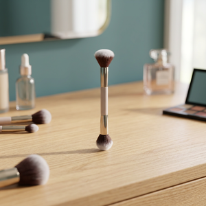 ชุดแปรงแต่งหน้าบลัชออนแบบแปรงคู่ - Product Image 2