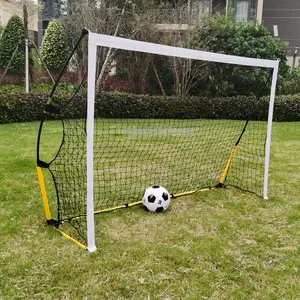 High Quality Portable Outdoor Training Football Goal Quick Set-Up Practice Soccer Goal Net With Carry Bag