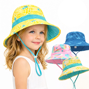 Chapeaux pare-soleil pour bébé Landfond, chapeaux de soleil pour enfants, chapeaux double face printemps-été - Product Image 2