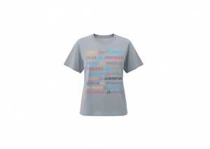 Camiseta de mujer Lead Soar de manga corta con cuello redondo, 100% algodón, corte regular, camiseta con estampado de fuerza feminista, mes de la historia de las mujeres - Product Image 1