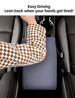 Oreiller de siège de voiture Offre Spéciale coussin en mousse à mémoire de forme avec accoudoir oreiller de voyage pour le soutien des épaules antibactérien