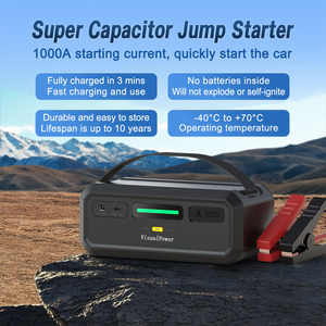 Super Condensateur 12v Jump Starter ultra Condensateur Jumper <span class=keywords><strong>Cable</strong></span> Batterie Starter Car Engine Booster <span class=keywords><strong>1000A</strong></span> - Product Image 6