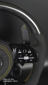 <span class=keywords><strong>Volant</strong></span> en cuir à LED en fibre de carbone personnalisable pour Mercedes Benz <span class=keywords><strong>AMG</strong></span> W204 W205 W211W212 W176 W213 W177 W221 <span class=keywords><strong>a</strong></span> C E S Class - Product Image 3