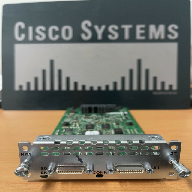 Plc Wholesale Nim-2t 2-port Serial Wan Interface Card for Isr Series Routers Long Service Life