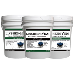 床およびカウンタートップコーティング用の15〜30分の水性黒/白/灰色エポキシプライマーシーラーで2:1高速硬化 - Product Image 1