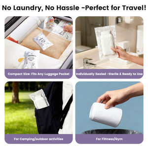 Kadınlar İçin Tek Kullanımlık İç Çamaşırı ve <span class=keywords><strong>Spa</strong></span> İçin Dokunmamış Kumaş veya %100 Pamuk Seyahat Otel Hastane Kullanımı OEM Özel Logolu Külotlar - Product Image 5