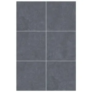 灰色の人工装飾セラミックフロアタイル1000x1000大理石効果磁器フローリングタイプ大理石フロアタイル
