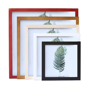 Custom Wholesale Desktop Decoration <b>Square</b> Picture <b>Frame</b> Solid Wood Photo <b>Frame</b> 5 6 7 8 10 Inch Photo <b>Frame</b> Customized - Product Image 1