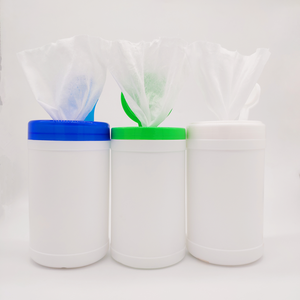 Wegwerp Houtpulp Polyester Viscose Nonwoven Spunlace Schoonmaken Geperforeerde Vat Natte Doekjes Roll Droog Bus Doekjes - Product Image 4