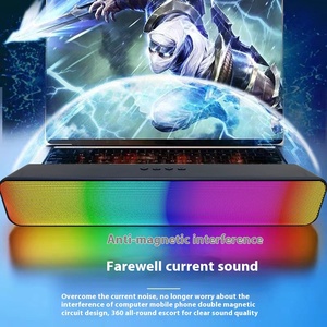 RGB Không Dây Soundbar USB Powered 3D Stereo Âm Nhạc Máy Nghe Nhạc Với Loa Siêu Trầm Âm Lượng Cao Cho PC Máy Tính Xách Tay - Product Image 3