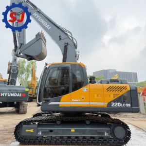Vente à bas prix, excavatrice Hyundai 220LC-9S d'occasion de haute qualité, 22 tonnes, lourde - Product Image 2