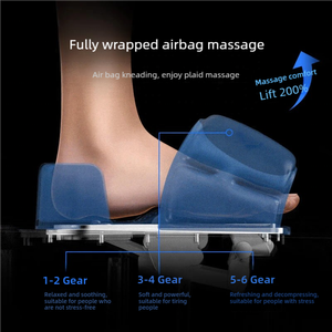 Masajeador Eléctrico Portátil para Pies <span class=keywords><strong>con</strong></span> Pantalla LCD, 5 Modos Inteligentes y Baño de Masaje <span class=keywords><strong>con</strong></span> Bolsas de Aire, Cubeta para Spa de Pies - Product Image 4