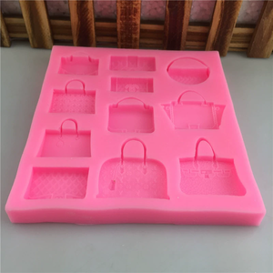 11 pezzo da donna fornisce strumenti di cottura per torte fondente a mano con stampo in Silicone - Product Image 6