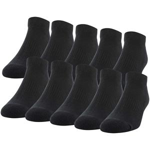 Calcetines Deportivos Negros, Transpirables, de Mezcla de Algodón, de Secado Rápido, Antideslizantes, Tejidos, Casuales, para Entrenamiento - Product Image 1