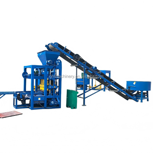 Máquina Semiautomática para Fabricar Ladrillos de Cemento QTJ4-26, Máquina para Hacer Ladrillos de Hormigón para Pavimento, Maquinaria de Construcción en Venta al Precio Más Bajo - Product Image 6