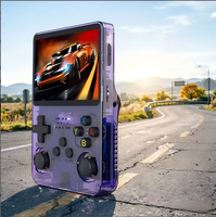 Console de jeu portable rétro avec écran de 3,5 pouces, lecteur vidéo portable, console R36s