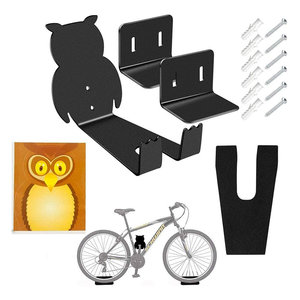 <span class=keywords><strong>Porte</strong></span>-vélo en forme de hibou en acier au carbone - Product Image 3