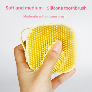 Cepillo de Baño de Silicona Suave <span class=keywords><strong>para</strong></span> <span class=keywords><strong>Perros</strong></span> y Gatos, Cepillo de Masaje <span class=keywords><strong>para</strong></span> Mascotas con Dispensador de Jabón - Product Image 4