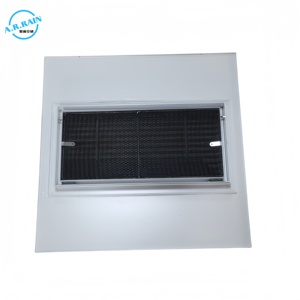 Grille <span class=keywords><strong>de</strong></span> retour d'air au plafond avec filtre, diffuseur d'air réglable <span class=keywords><strong>pour</strong></span> système HVAC - Product Image 6