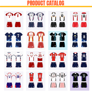 Completo da <span class=keywords><strong>Pallavolo</strong></span> in Poliestere Elastico per Adulti a Prezzo All'Ingrosso, Uniforme Unisex per Giovani, <span class=keywords><strong>Set</strong></span> Personalizzato con <span class=keywords><strong>Numero</strong></span> di Squadra per Club - Product Image 4