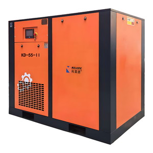 Kelaide KD-55-II 55kW Screw Air Compressor 12 <b>Bar</b> Industrial Stationary Air <b>Cooled</b> PLC Controlled - Product Image 1