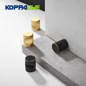 Koppalive Mini Brass Finger <strong>Knob</strong> Bathroom Black Cabinet Drawer <strong>Knobs</strong> <strong>for</strong> Kitchen Furniture - Product Image 2