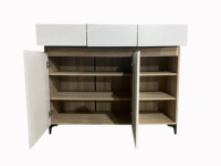 Table d'appoint de YK-33 en mélamine de style moderne pour l'école à la maison, l'hôtel ou l'appartement, meuble TV, nouveau produit