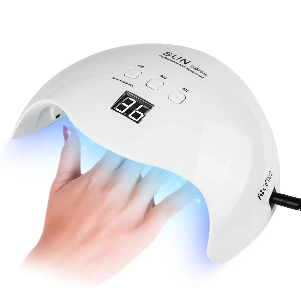 Meilleure vente usine sunuv seche ongle uv led séchoir 48W unique doigt ongles UV LED lampe séchoir pour la beauté