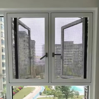 Ventanas correderas de aluminio, con vidrio de colores personalizables, ideales para villas y apartamentos.