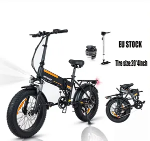 EU USA UK Lagerhaus Hitway 250 W 500 W E-Bike Vollfederung E-Bike Elektrofahrrad Mountainbike Elektrofahrrad mit dicken Reifen