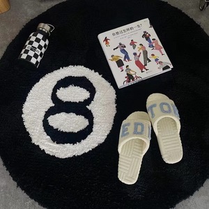 <span class=keywords><strong>Tapis</strong></span> de salle de bain moderne et stylé, fabriqué à la machine, pour baignoire, noir, petit, motif 8 Ball, <span class=keywords><strong>tapis</strong></span> rectangulaire pour salle de <span class=keywords><strong>billard</strong></span>, <span class=keywords><strong>tapis</strong></span> de décoration tendance pour salle de bain - Product Image 2