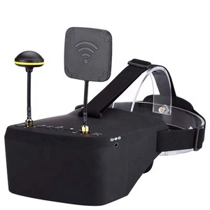 LS-800D Mini Gafas de Video FPV de Plástico con Doble Antena 40CH, Accesorios VTX para Drones RC - Product Image 1