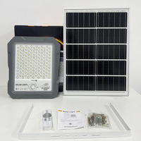 Reflector de Luz LED Solar para Exteriores, Impermeable, de Aluminio, con Control Remoto, Sensor de Movimiento por Radar, para Jardín