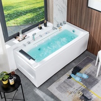 Baignoire domestique pour petit appartement, nouveau style, pour adulte, une personne, avec massage à bulles, chauffage à température constante haut de gamme