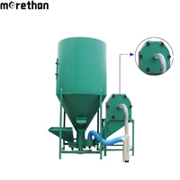 Mélangeur automatique de broyeur d'aliments pour animaux Broyeur mélangeur de granule d'alimentation de ferme de bétail de volaille de poulet