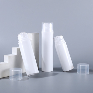 Bình Đựng Kem Dưỡng Da Không Có Không Khí Bình Đựng Mỹ Phẩm Có Nút Bấm Bằng Nhựa Kích Thước Du Lịch Màu Trắng Bình Đựng 100Ml 150Ml <span class=keywords><strong>5Ml</strong></span> - Product Image 6