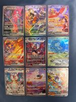 Carte Orica imprimée sur mesure en gros, style Proxy anglais rétro, avec feuille holographique, Dragon de feu, Pokémon, pour jeu de société anime