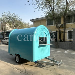 Nouveau camion de restauration mobile électrique vintage en acier inoxydable multifonctionnel à grande vitesse et remorque pour la vente de collations et de restauration rapide - Product Image 2