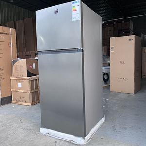 Réfrigérateur à double porte de 450L avec congélateur supérieur et réfrigérateur inférieur; réfrigérateur sans givre; appareils ménagers à économie d'énergie - Product Image 2