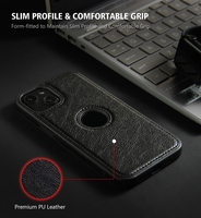 Étui de téléphone rétro en cuir PU pour iPhone 17, étui de téléphone en cuir pour iPhone 17 16 15 14 13 12 Pro Max Fundas Coque